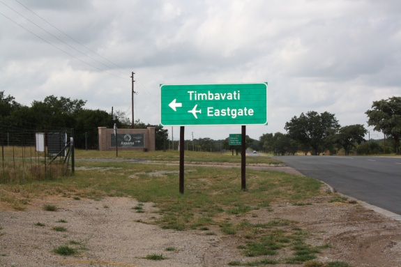 Hoedspruit Airport Sign Post